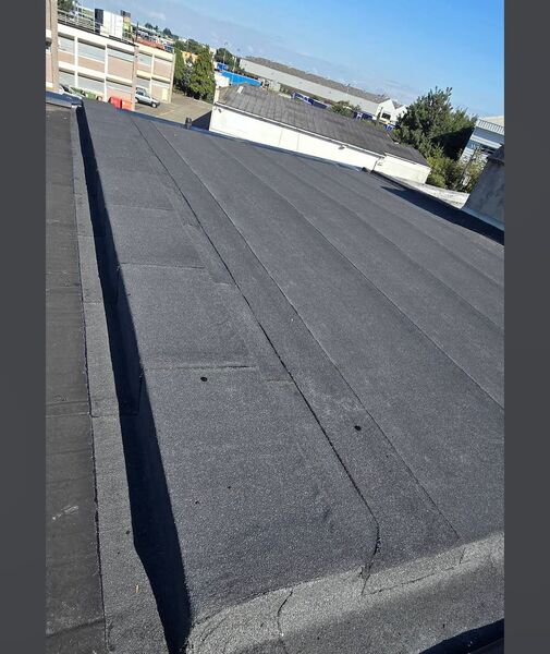 Professional roof insulation completed by Johnson's Roofing in Withington, Manchester area - High quality metal roofing installation